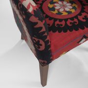 Fauteuil ethnic bergere