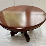 Table a pied central Napoléon III Acajou massif XIX siècle