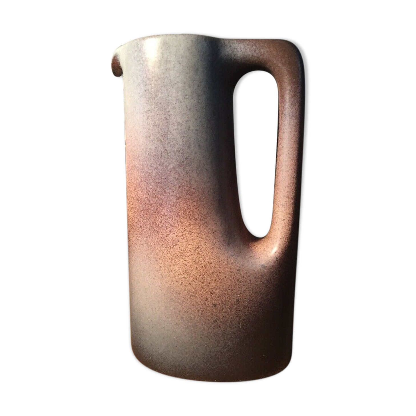 Ceramic pitcher signed Stocker 60s