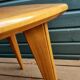 Small Scandinavian table in solid wood