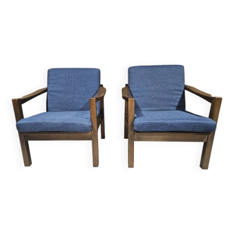 Pair of vintage 1970s armchairs