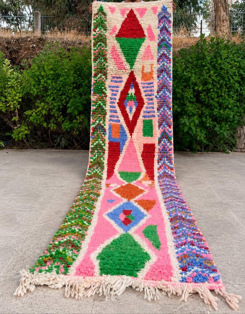 Tapis de course artisanal 300/70cm