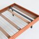 Dutch daybed in teak, metal and wool, mid-century, The Netherlands, 1960