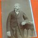 1880s Photography / Portrait Alphonse Daudet Photographer Paris Ferdinand Mulnier
