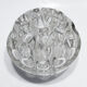 Three Glass Flower Picnics by VMC Reims 60s-70s