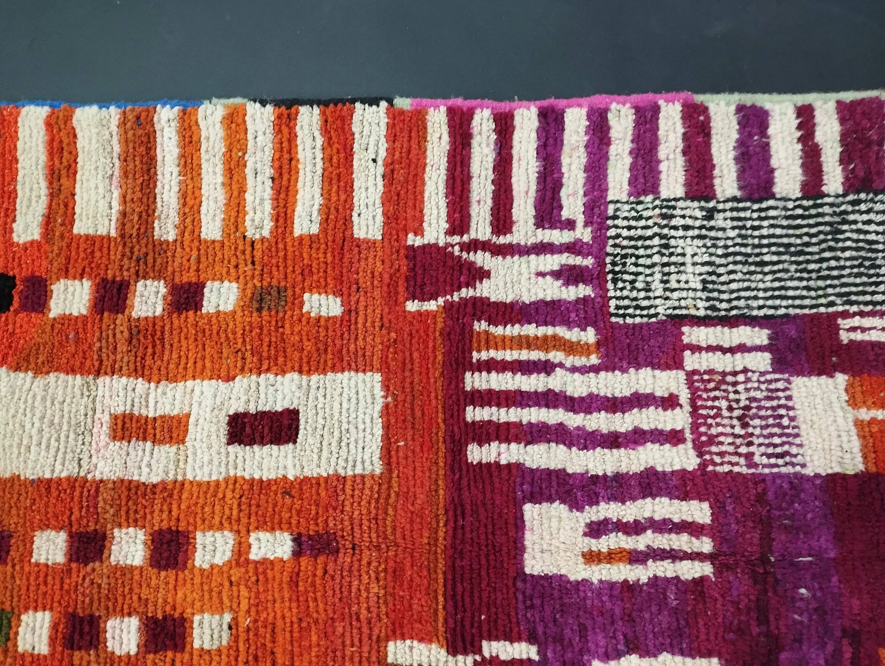 Traditional handmade carpet 250cm x 150cm Moroccan