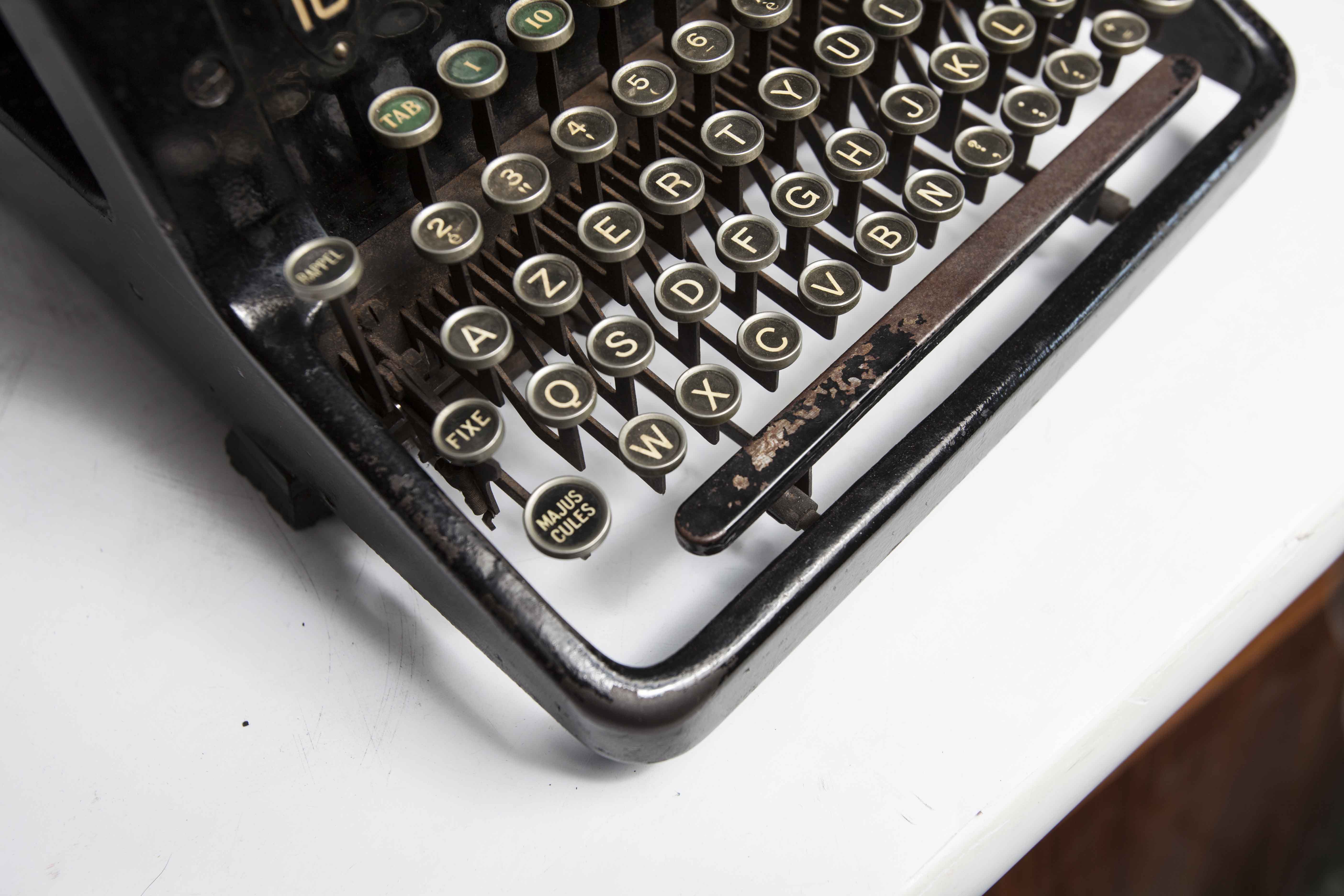 Japy Typewriter 10 1930 No.160707