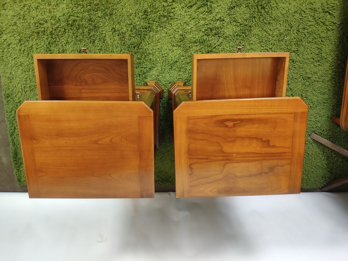 Philippe louis style bedside pair