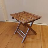 Vintage children's folding stool
