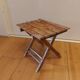 Vintage children's folding stool