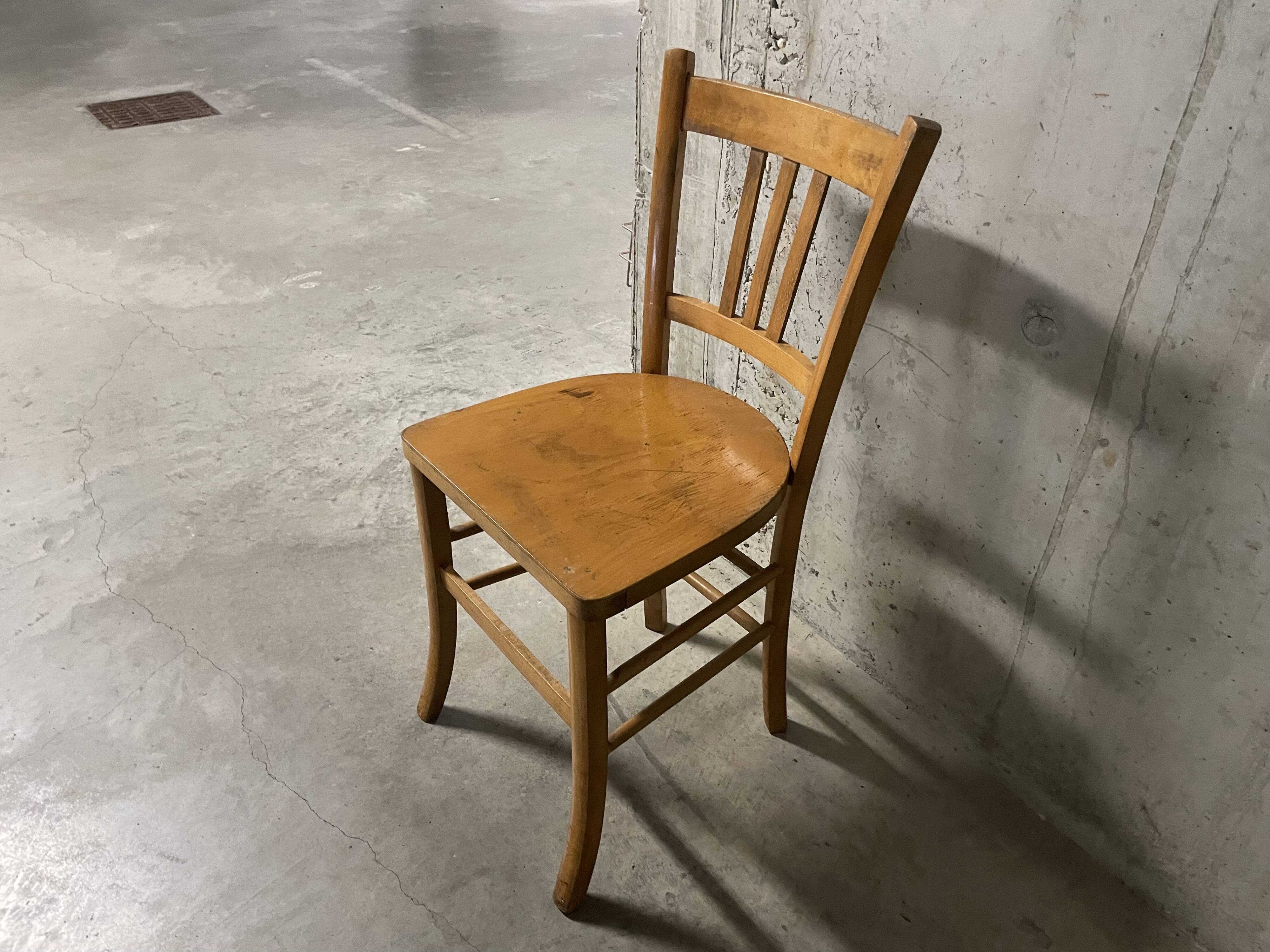 Chaise bistrot années 60