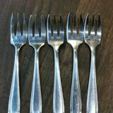5 ercuis dessert forks