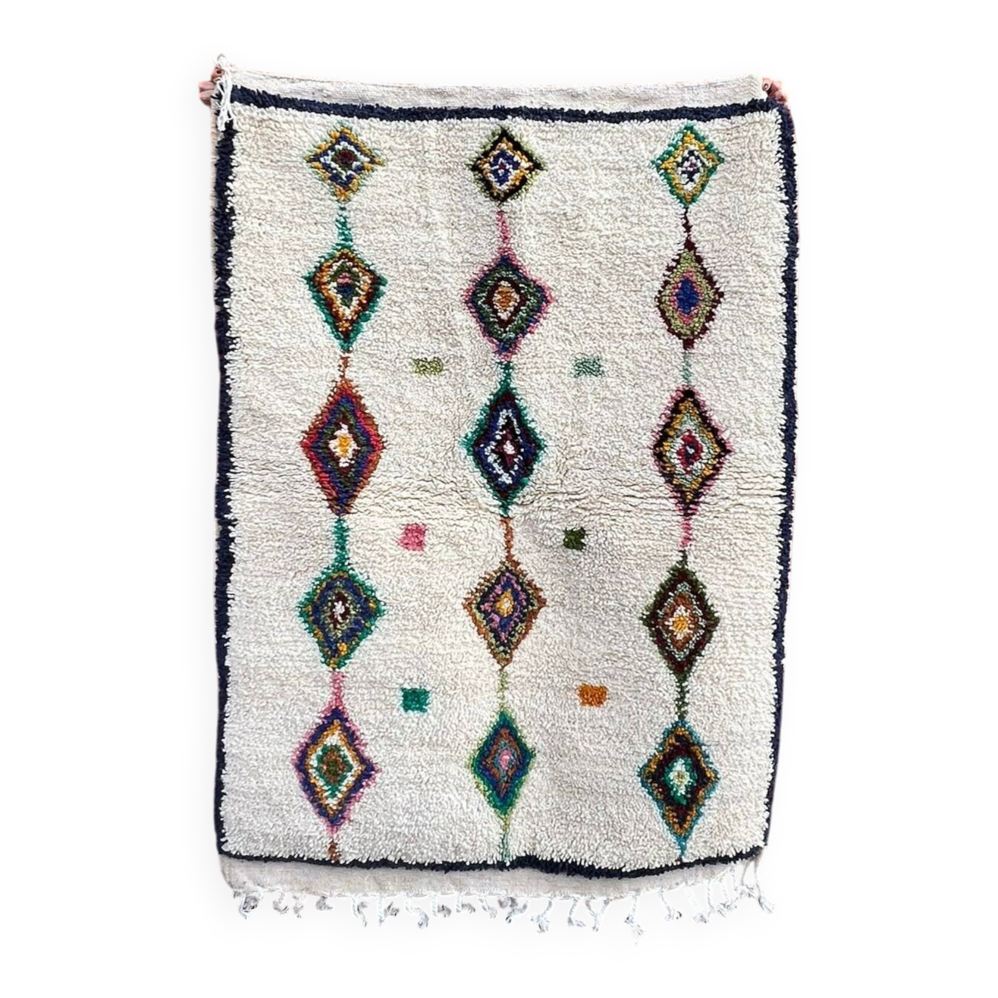 Berber rug 100% wool, handmade, 164x110 cm