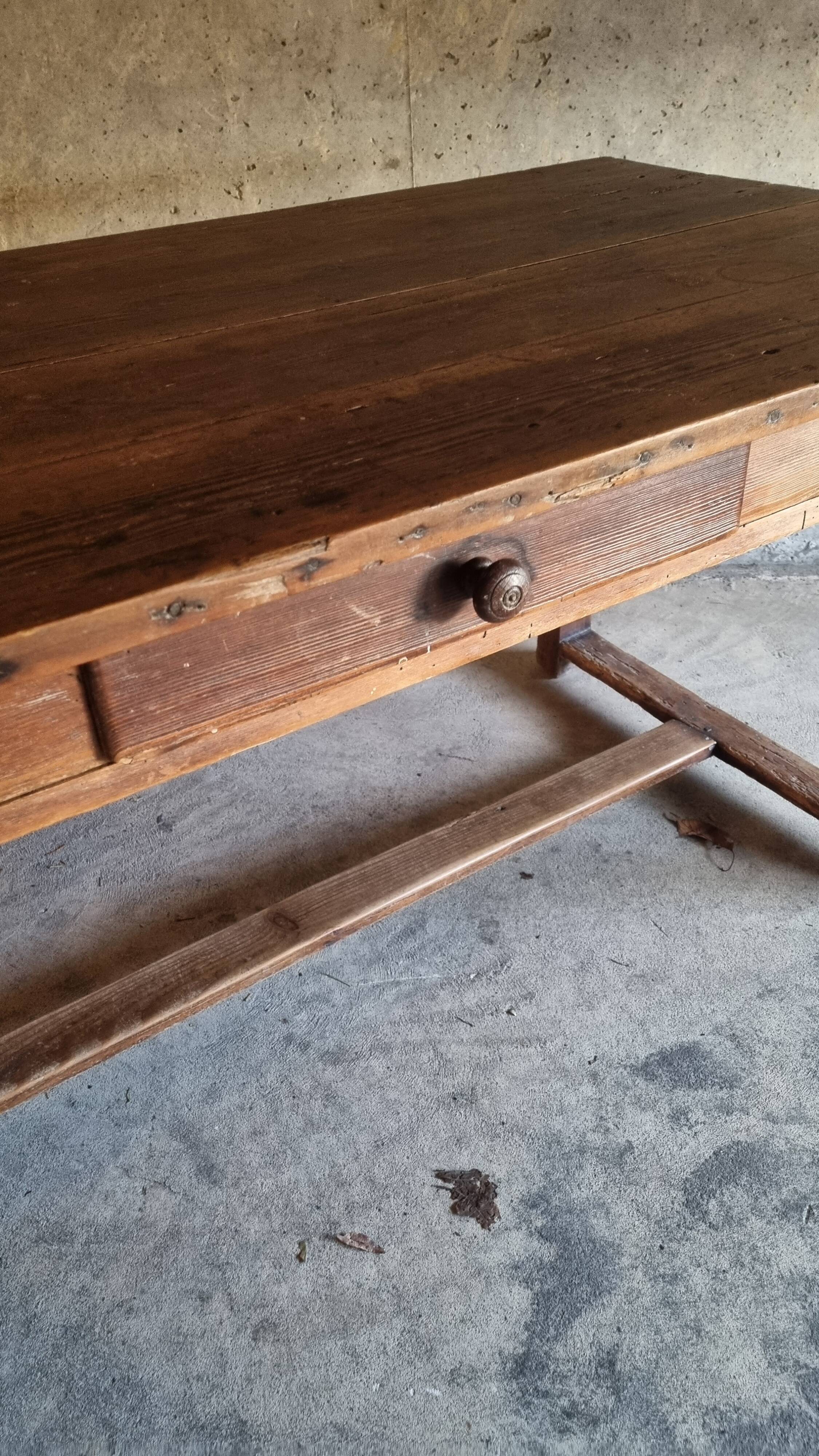 Vintage farm table
