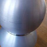 Bubble lamp in brushed aluminum from the 70s