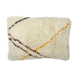 Housse de coussin berbère marocain beni ouarain