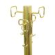 Belgo Chrom Design Coat Rack Hollywood Regency Chrome 174cm