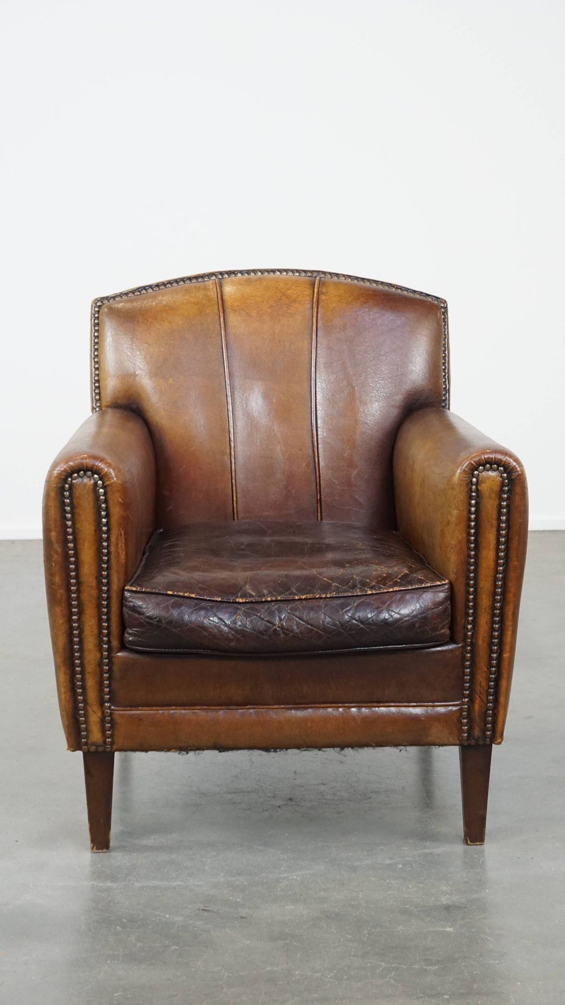 Sheepskin Leather Armchair
