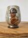 Vintage Waterloo cup in pearlescent glazed stoneware signed Dubois 60/70.