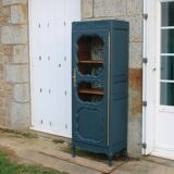Renovated antique display cabinet