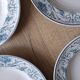 Set 4 assiettes Louis XVI BFK 1920