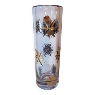 Vase de cristal. Espagne, années 1970.