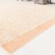 8x10 Pale Orange Beige Handmade Vintage Oushak Rug