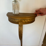 Antique gilded wall console