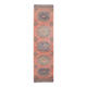 Vintage Turkish handmade wool runner  87x343