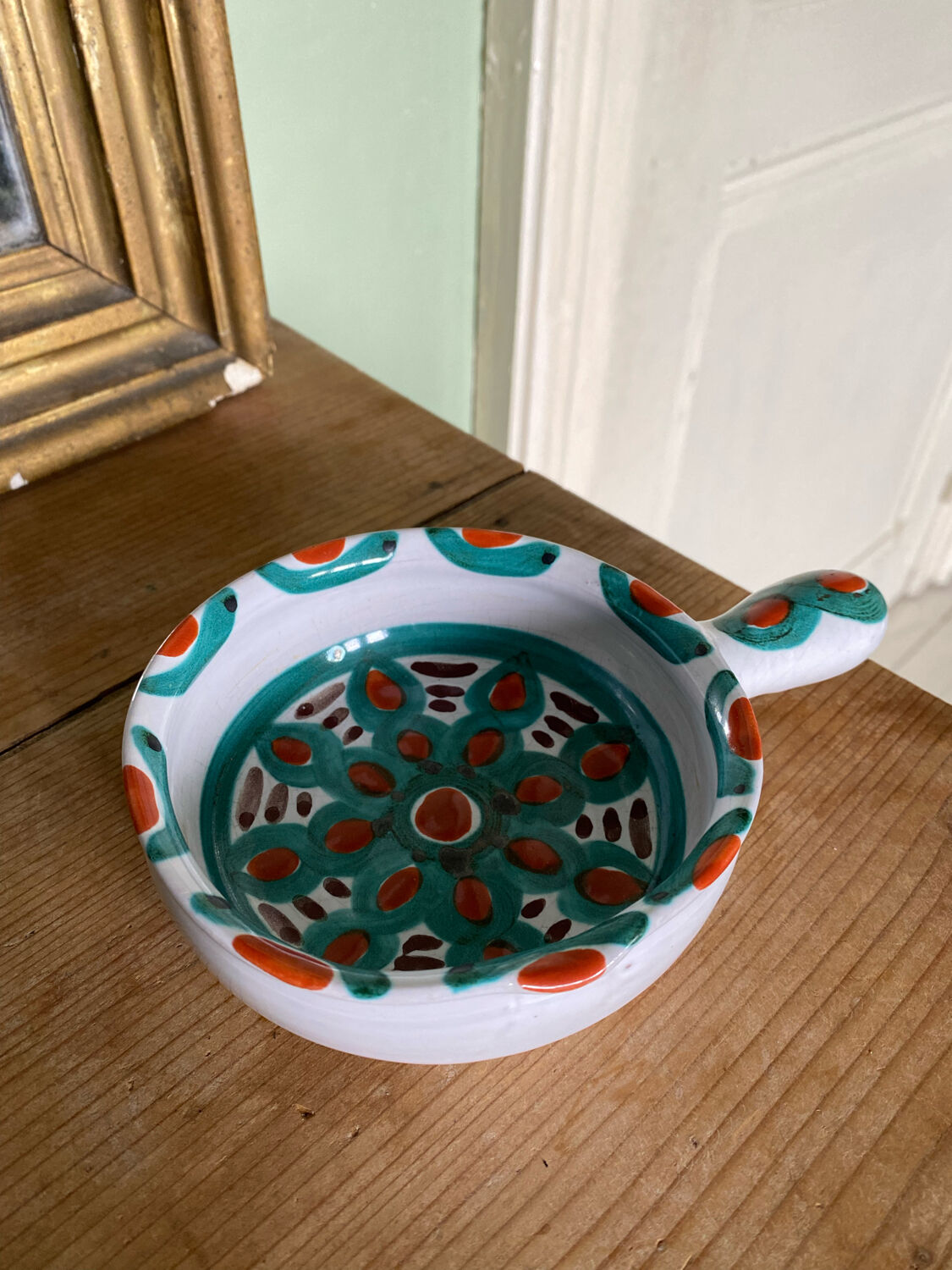 Fazio Vallauris frying pan ashtray