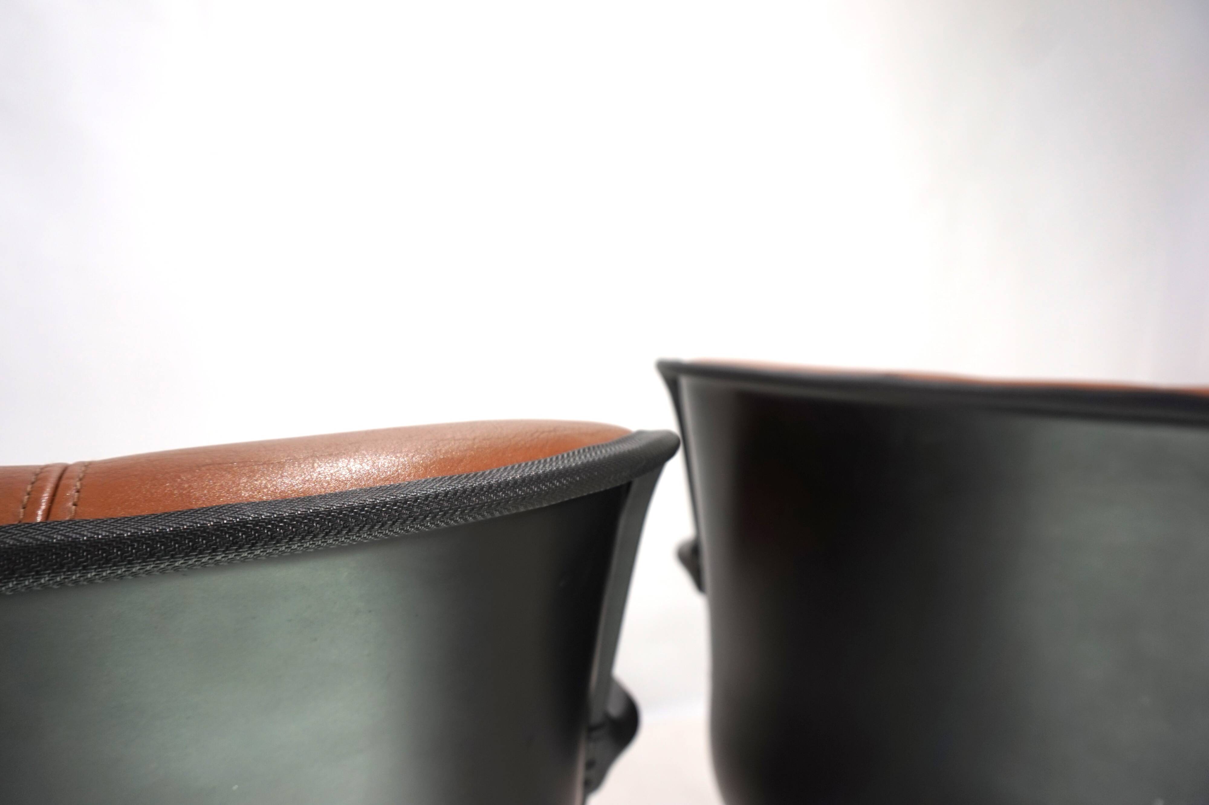 Set of two Fröscher office chairs by Burkhard Vogtherr, 1970