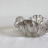 Vintage crystal ashtray 70s