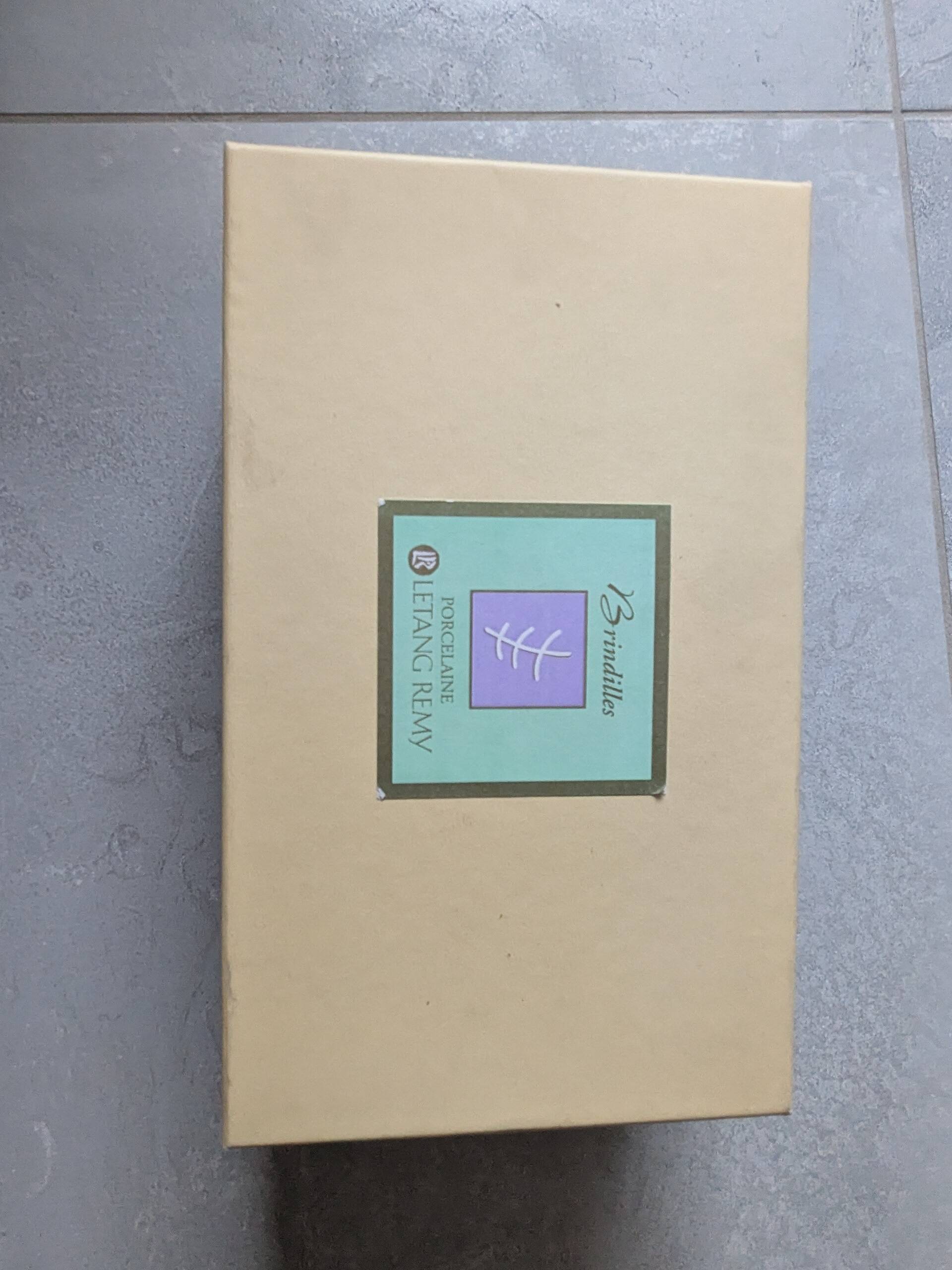 Porcelain tea service Letang Remy