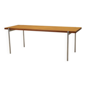 Table basse en teck, design danois, années 1970, fabricant : Fritz Hansen