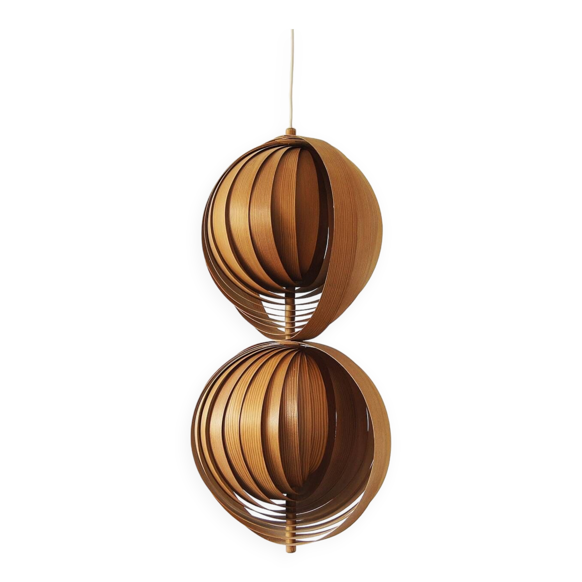Lampe Lune Suspendue par Hans Agne Jakobsson pour Hans Agne Jakobsson Ab Markaryd, 1960s