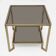 Guy Lefevre Square Brass Coffee Table for Maison Jansen, France 1970s