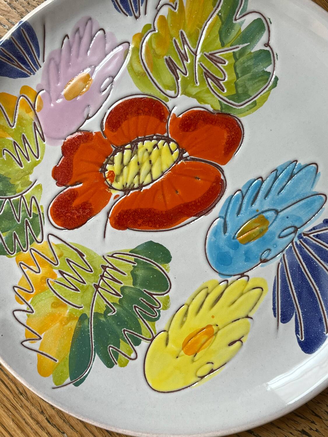 Vintage Vallauris plate