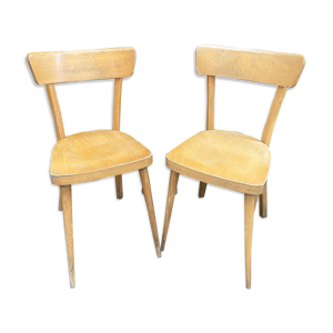 Paire de chaises bistrot