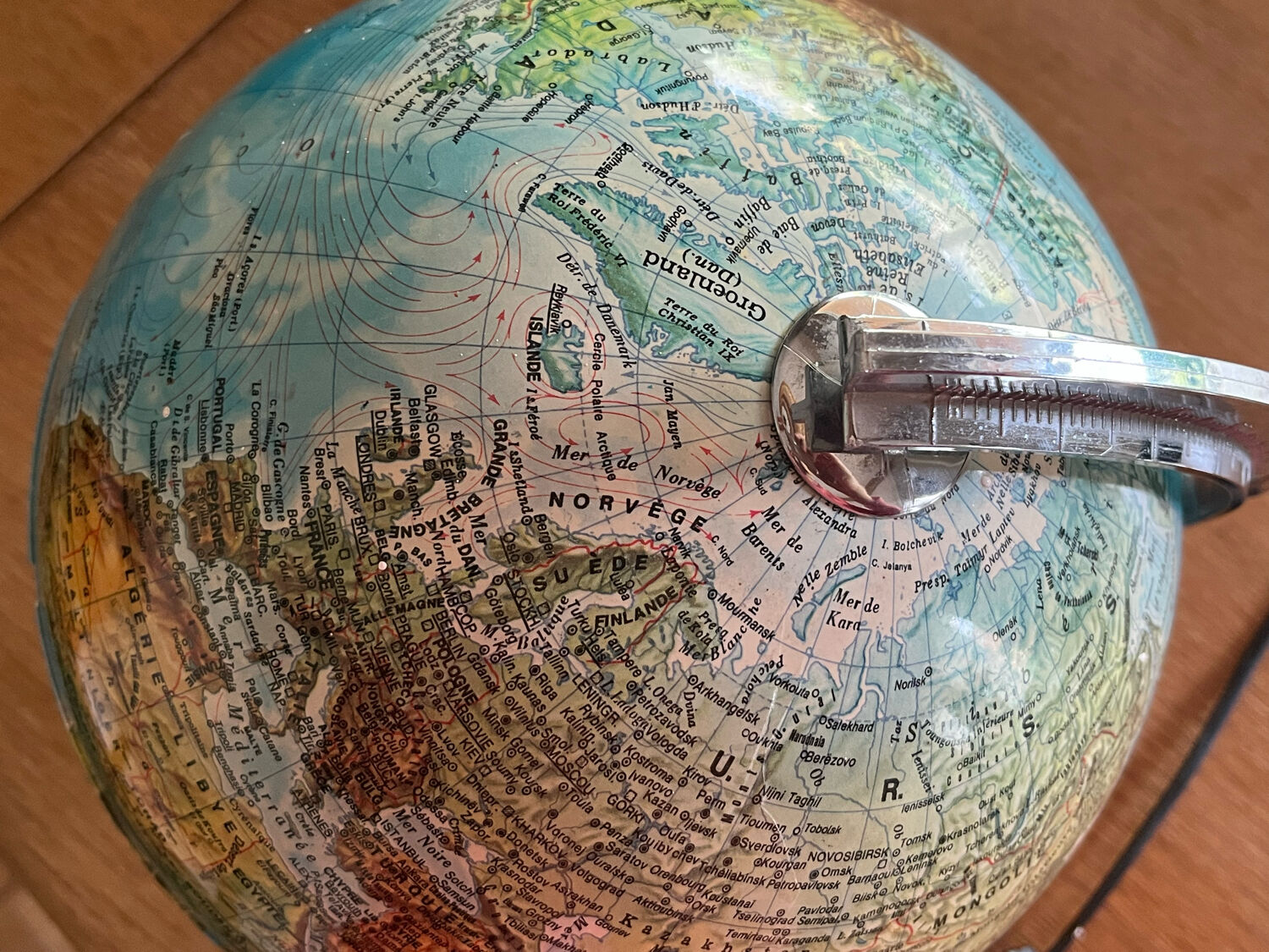 Vintage globe