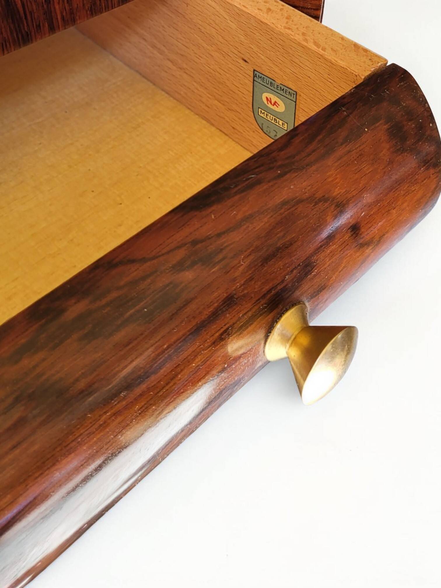 Rosewood bedside table 1960s