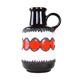 Ceramic vase with a handle, German design, 1960s, made in West Germany