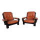 Paire de fauteuils brutalistes brésiliens