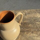 Vintage stoneware round carafe