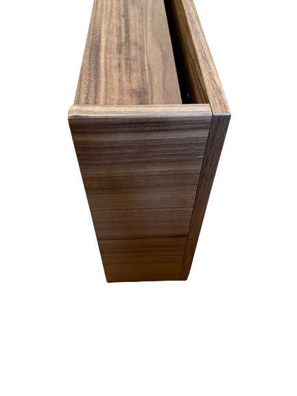 New walnut Pythagoras with drawer - size L - Maze Interiors