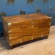 19th century camphor wood chest