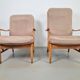 Fauteuils en hêtre vintage de Farstrup Møbler, années 1970, ensemble de 2