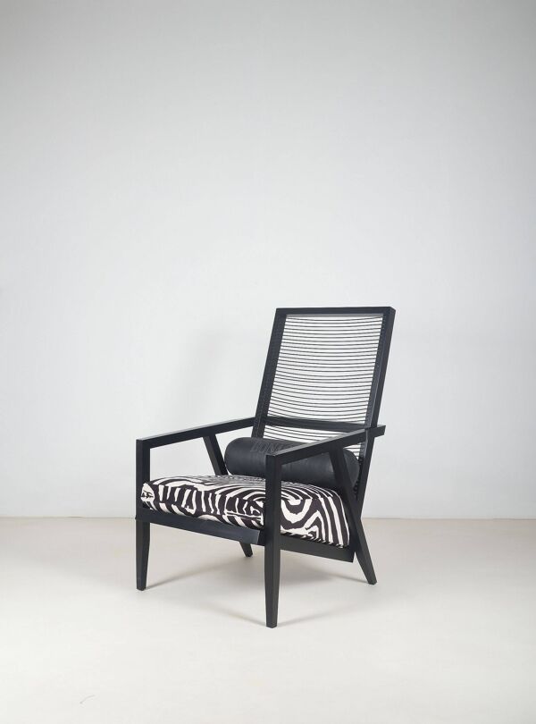 Fauteuil lounge Astoria HB par Franco Bizzozzero pour Bonacina Pierantonio, 1999