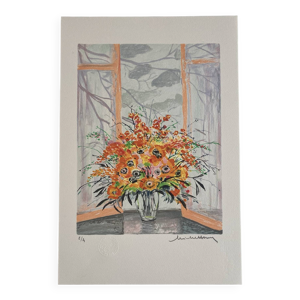 Lithographie signée - henry