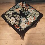 Blackened turned wooden stool '1900'