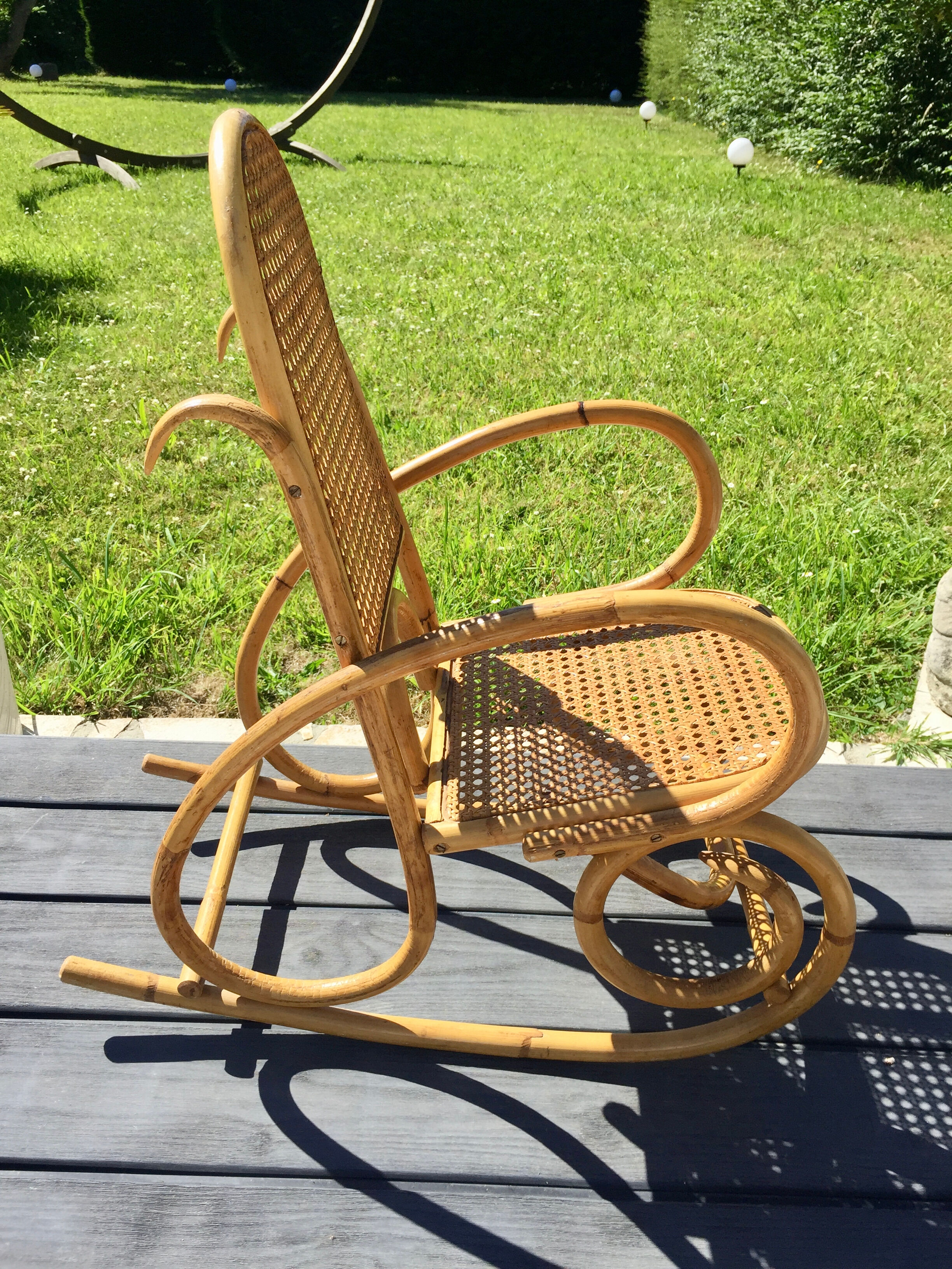 Vintage child rocking chair
